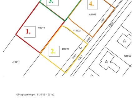 Prodej pozemku pro bydlení, 1 041 m²
