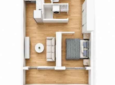 Prodej bytu, 2+kk, 33 m²