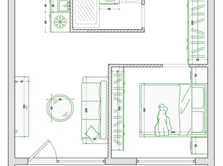 Prodej bytu, 2+kk, 33 m²