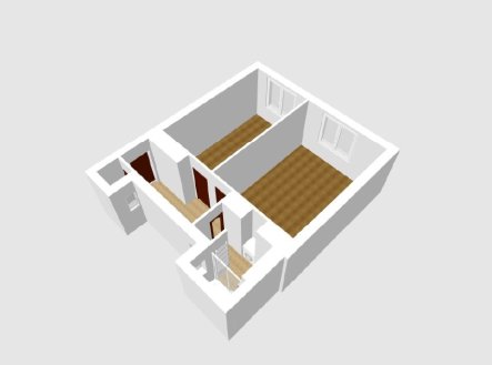 Prodej bytu, 2+kk, 45 m²