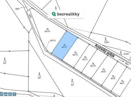 Prodej pozemku, zahrada, 417 m²