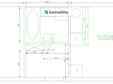 Prodej bytu, 2+kk, 40 m²