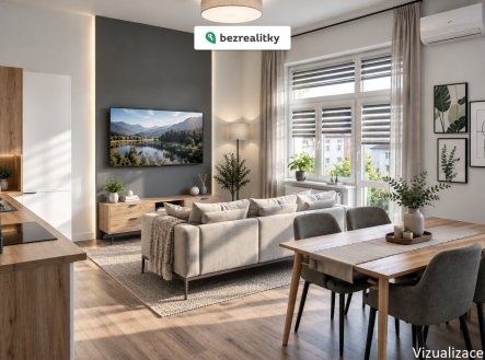 Prodej bytu, 2+1, 56 m²