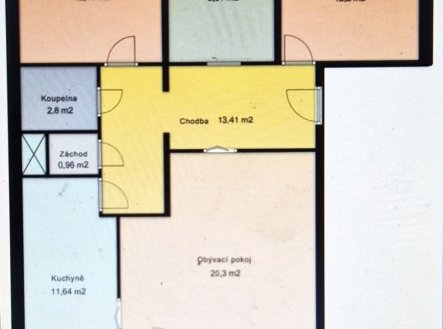 Prodej bytu, 4+1, 82 m²