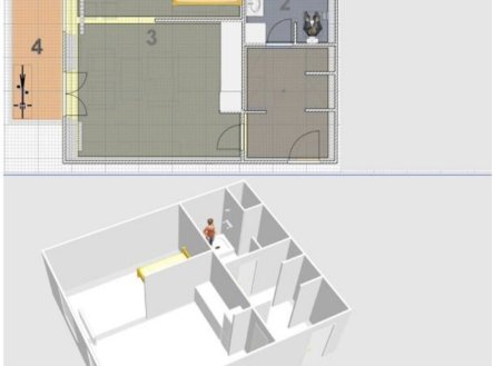 Prodej bytu, 1+kk, 46 m²