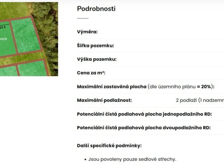Prodej pozemku pro bydlení, 968 m²