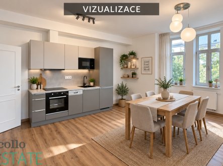 Pronájem bytu, 2+kk, 64 m²