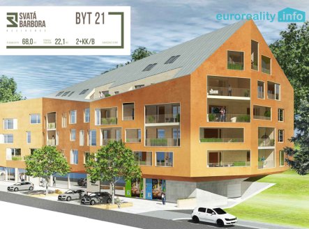 Prodej bytu, 2+kk, 68 m²
