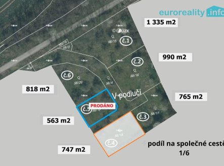 Prodej - pozemek pro bydlení, 747 m² obrázek