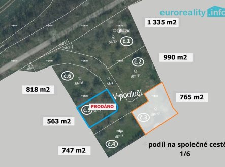 Prodej pozemku pro bydlení, 765 m²