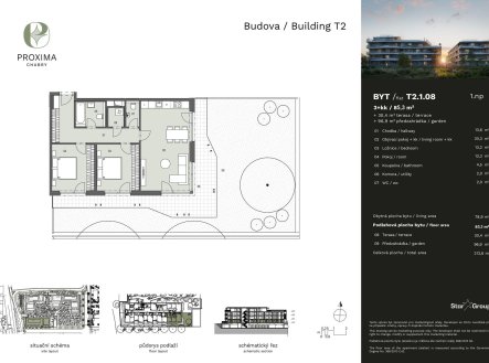 Prodej bytu, 3+kk, 85 m²