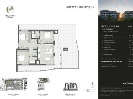 Prodej bytu, 4+kk, 105 m²