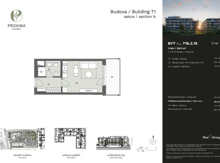 Prodej bytu, 1+kk, 28 m²