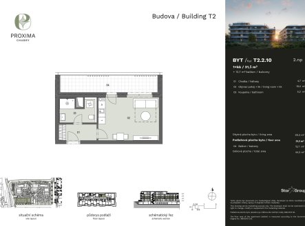 Prodej bytu, 1+kk, 31 m²