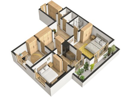 Prodej bytu, 3+1, 87 m²
