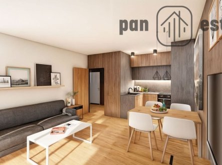 Prodej bytu, 2+kk, 52 m²