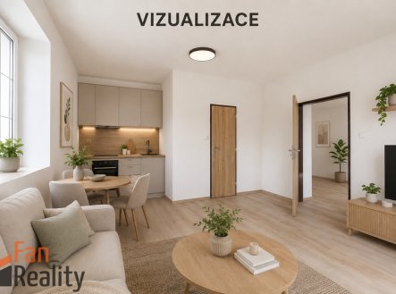 Prodej bytu, 2+kk, 47 m²