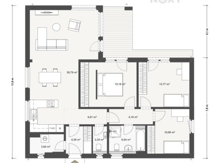 Prodej domu/vily, 107 m²