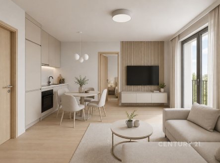 Prodej bytu, 2+kk, 52 m²