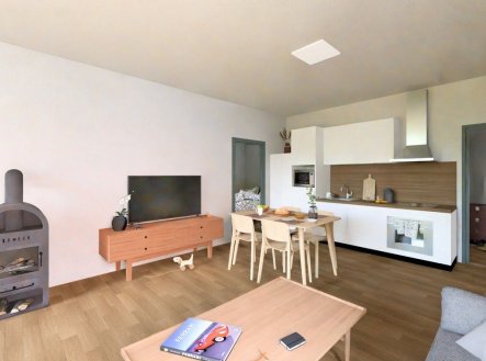Pronájem bytu, 3+kk, 61 m²