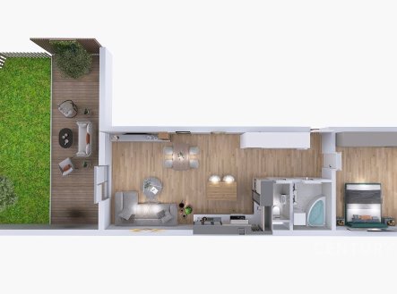Prodej bytu, 2+kk, 75 m²