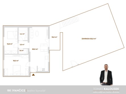 Prodej bytu, 3+kk, 168 m²