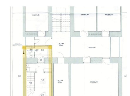Pronájem obchodní prostory, 120 m²