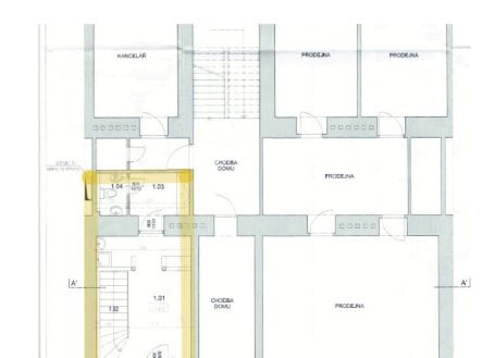 Pronájem obchodní prostory, 120 m²
