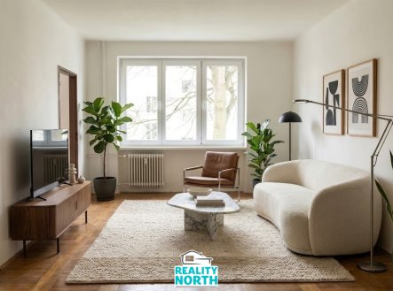 Pronájem bytu, 2+1, 51 m²