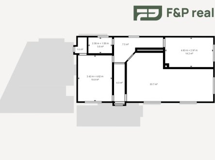 Prodej bytu, 2+1, 77 m²