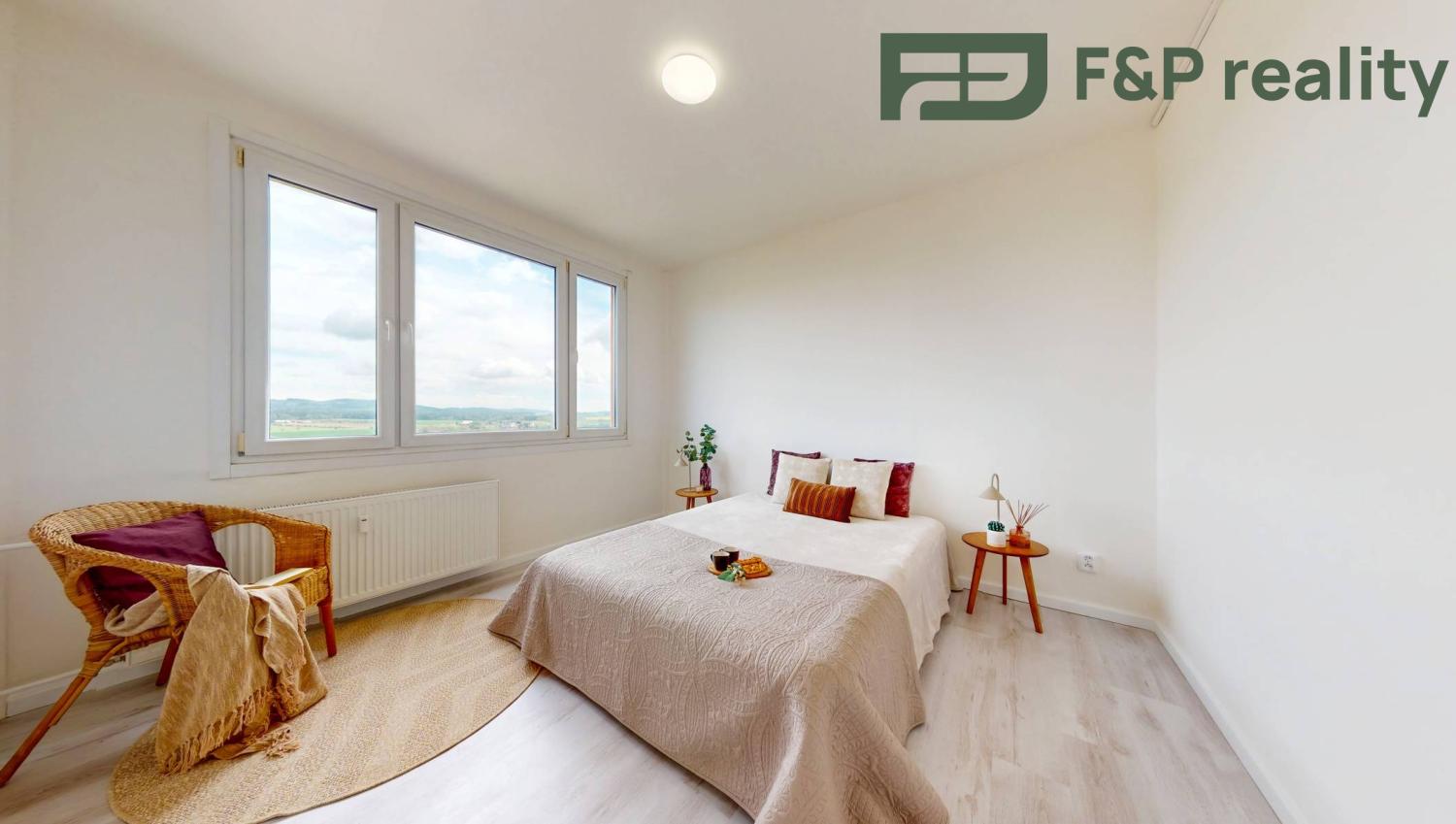Prodej byt 3 + 1, 65㎡|Jihočeský kraj, Písek, Milevsko, B. Němcové 866, 39901