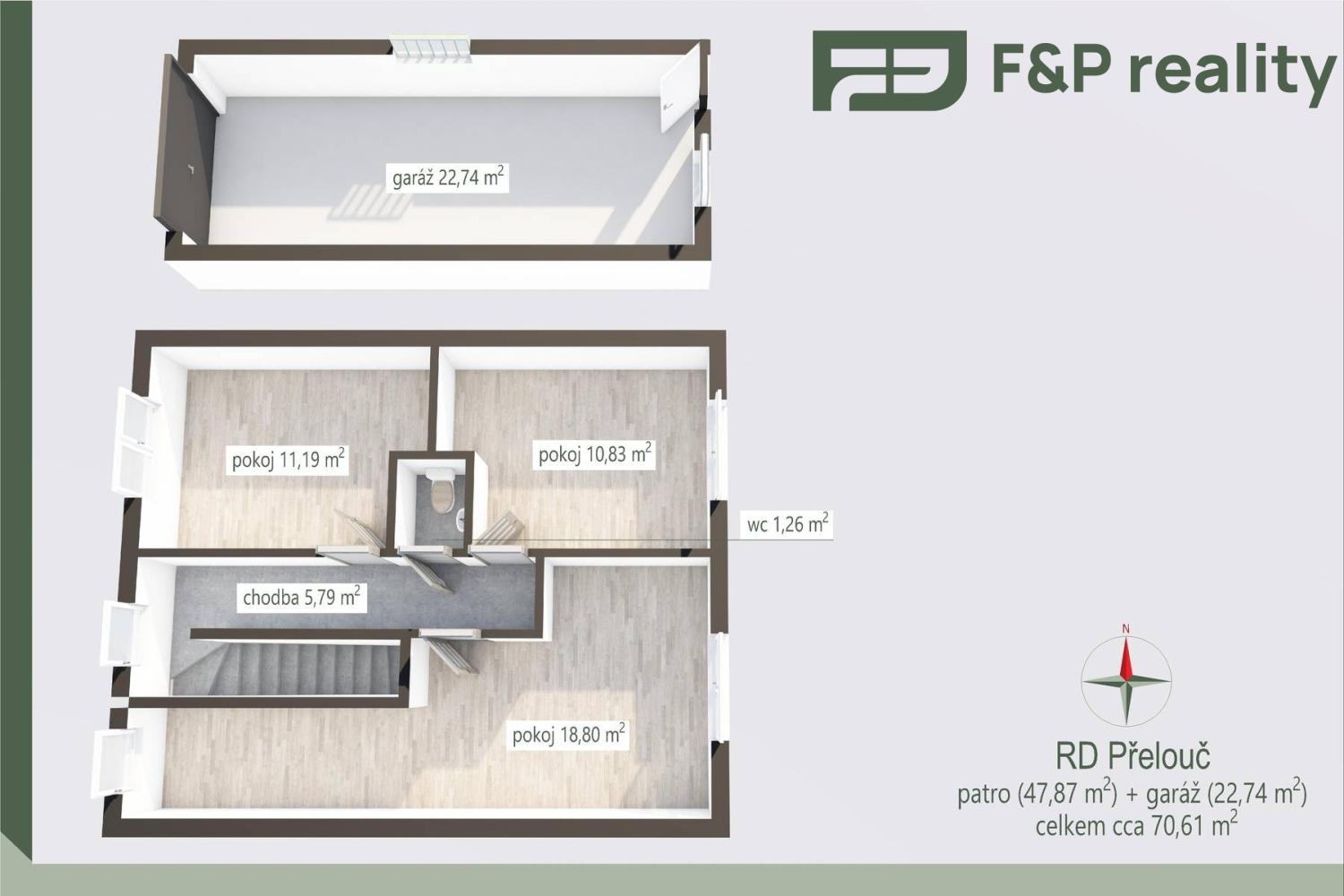 Prodej dům Rodinný, 180㎡|Pardubický kraj, Pardubice, Přelouč, Prokopa Velikého 501, 53501