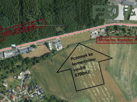 Pronájem pozemku pro komerční výstavbu, 6 700 m²