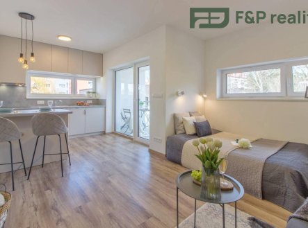 Pronájem bytu, 1+kk, 33 m²