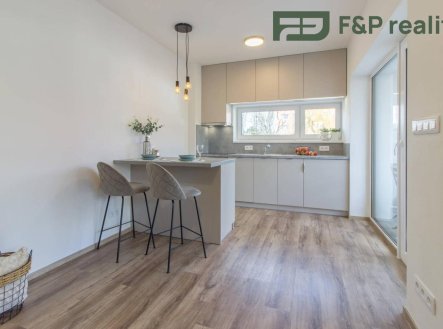 Pronájem bytu, 1+kk, 33 m²