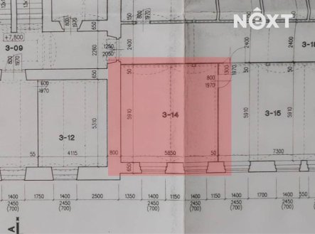 Pronájem komerčního objektu, sklad, 35 m²
