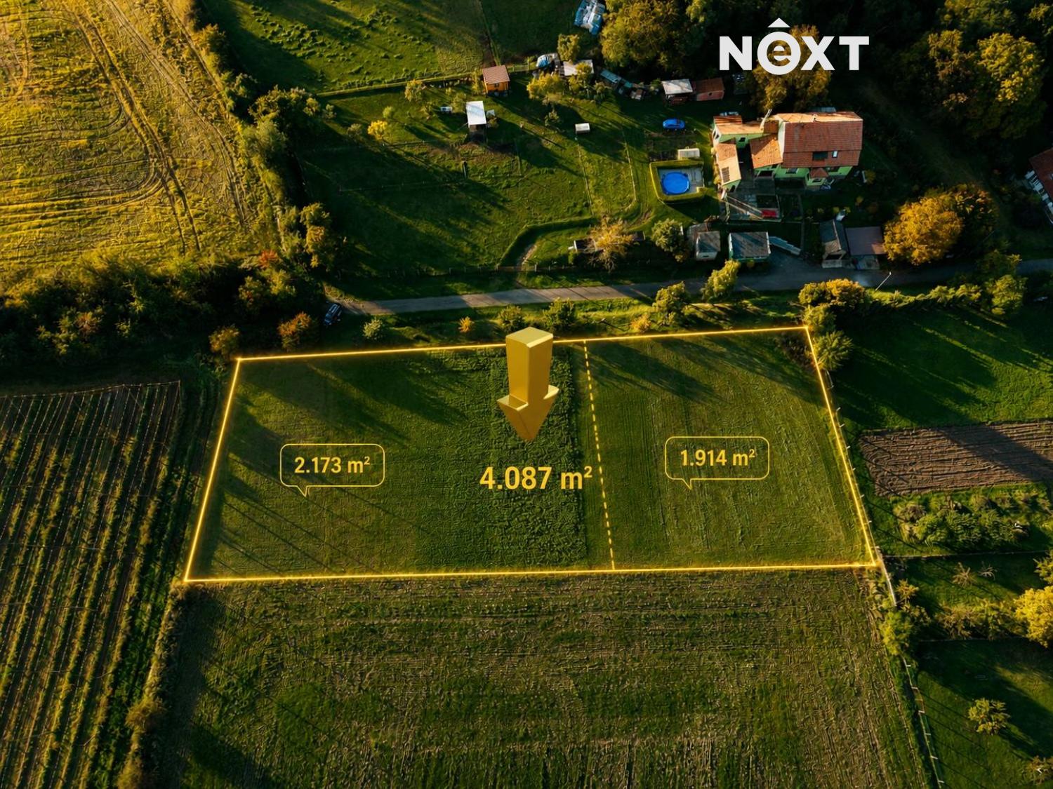 Prodej pozemek Bydlení, 4087㎡