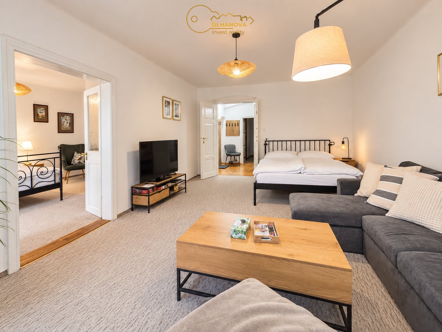 Pronájem bytu 2+1, 72 m², Liberec II-Nové Město