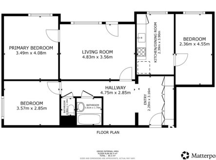 Prodej bytu, 4+1, 84 m²