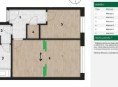 Pronájem bytu, 2+kk, 49,5 m²