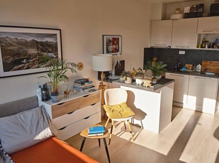 Pronájem bytu, 1+kk, 27 m²