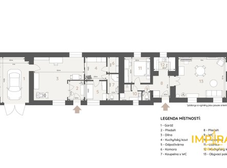 Prodej domu/vily, 233 m²