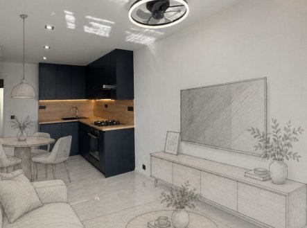 Pronájem bytu, 3+kk, 65 m²