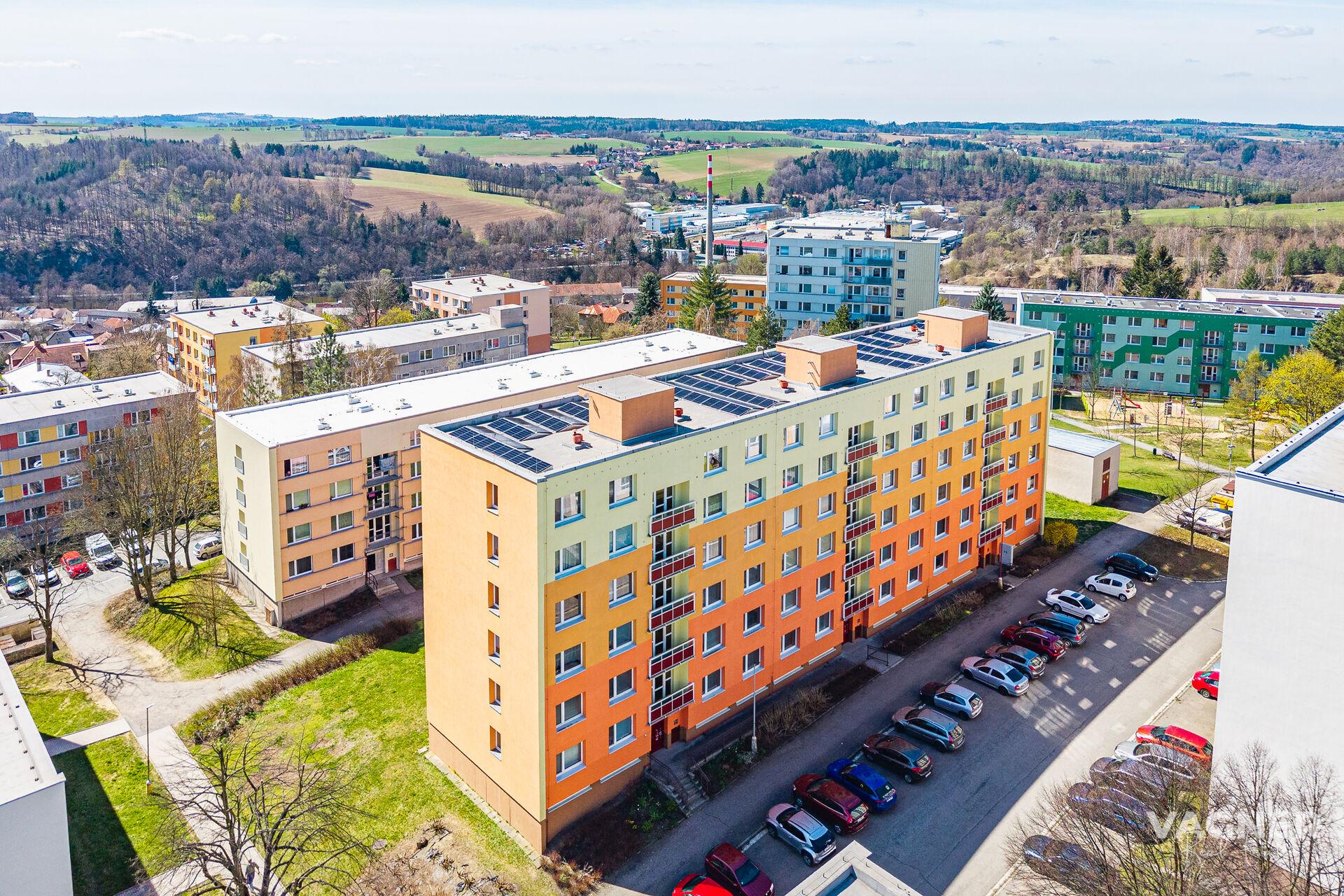 Prodej bytu 3+1 s balkónem a sklepem, Ledeč nad Sázavou, 78,71 m²