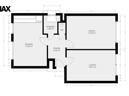 Prodej bytu, 3+kk, 75 m²