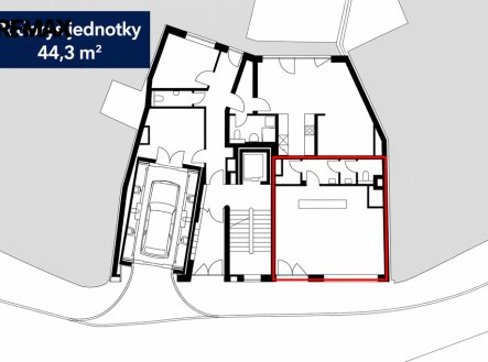 Prodej obchodní prostory, 44 m²