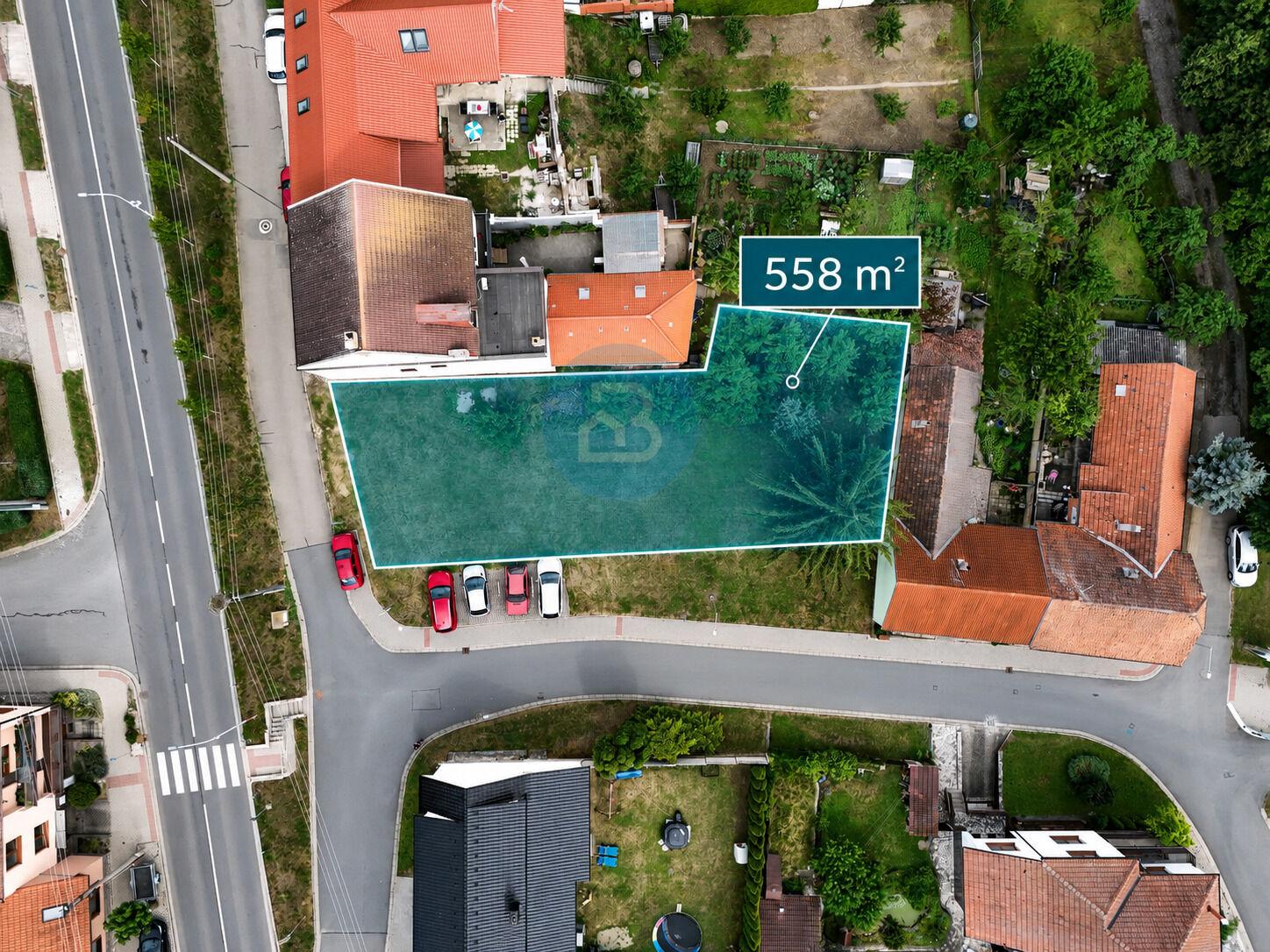 Prodej stavebního pozemku 558 m² – Dolní Němčí