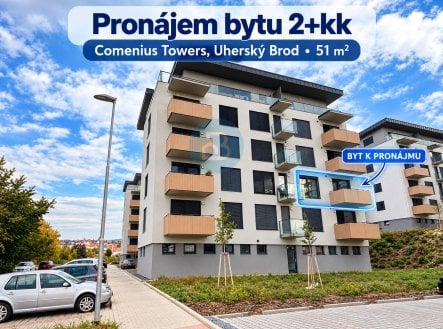 Pronájem bytu, 2+kk, 51 m²