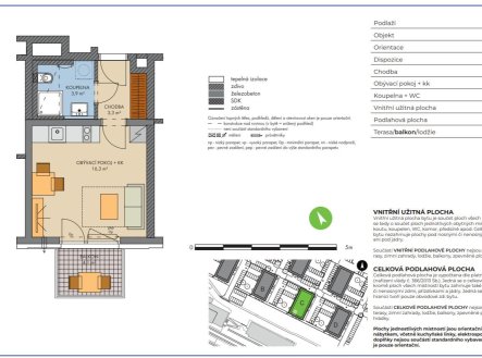 Prodej bytu, 1+kk, 24,6 m²