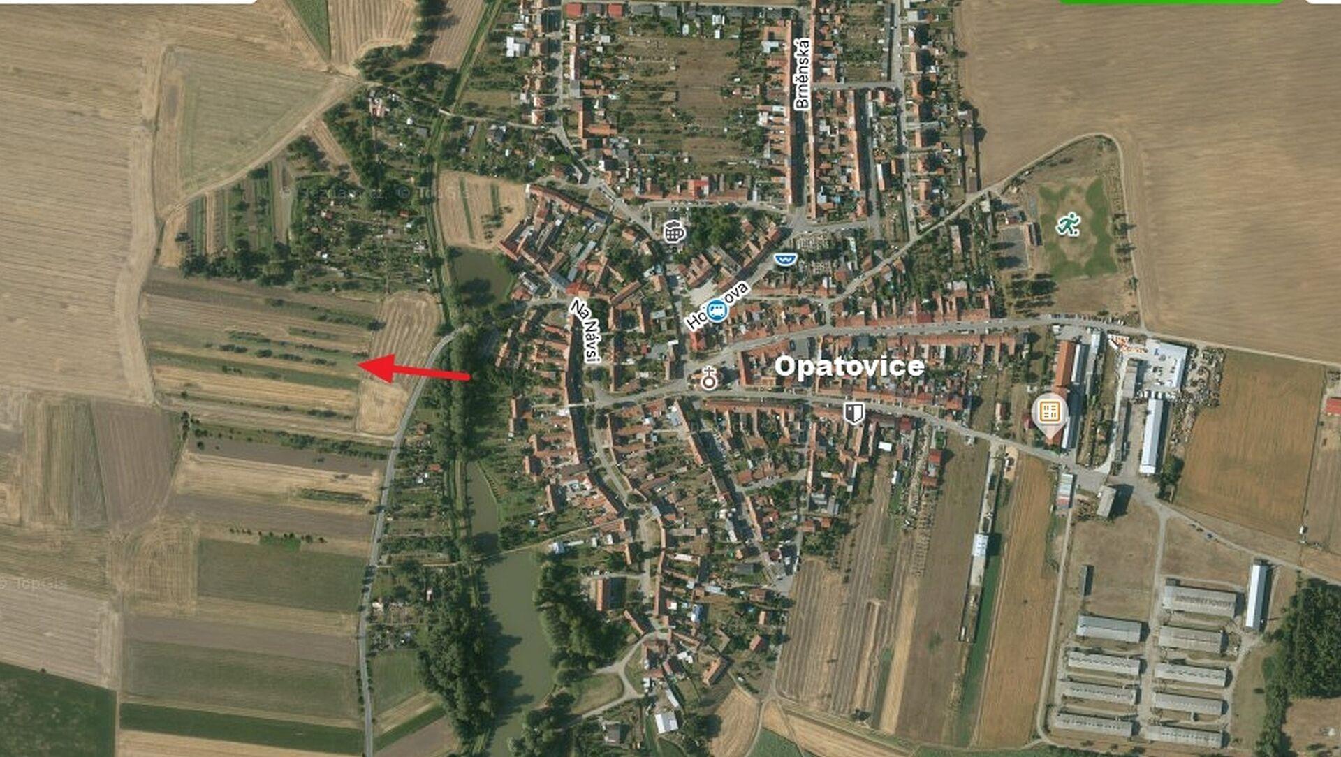 Zahrada 1564 m2, Opatovice u Rajhradu